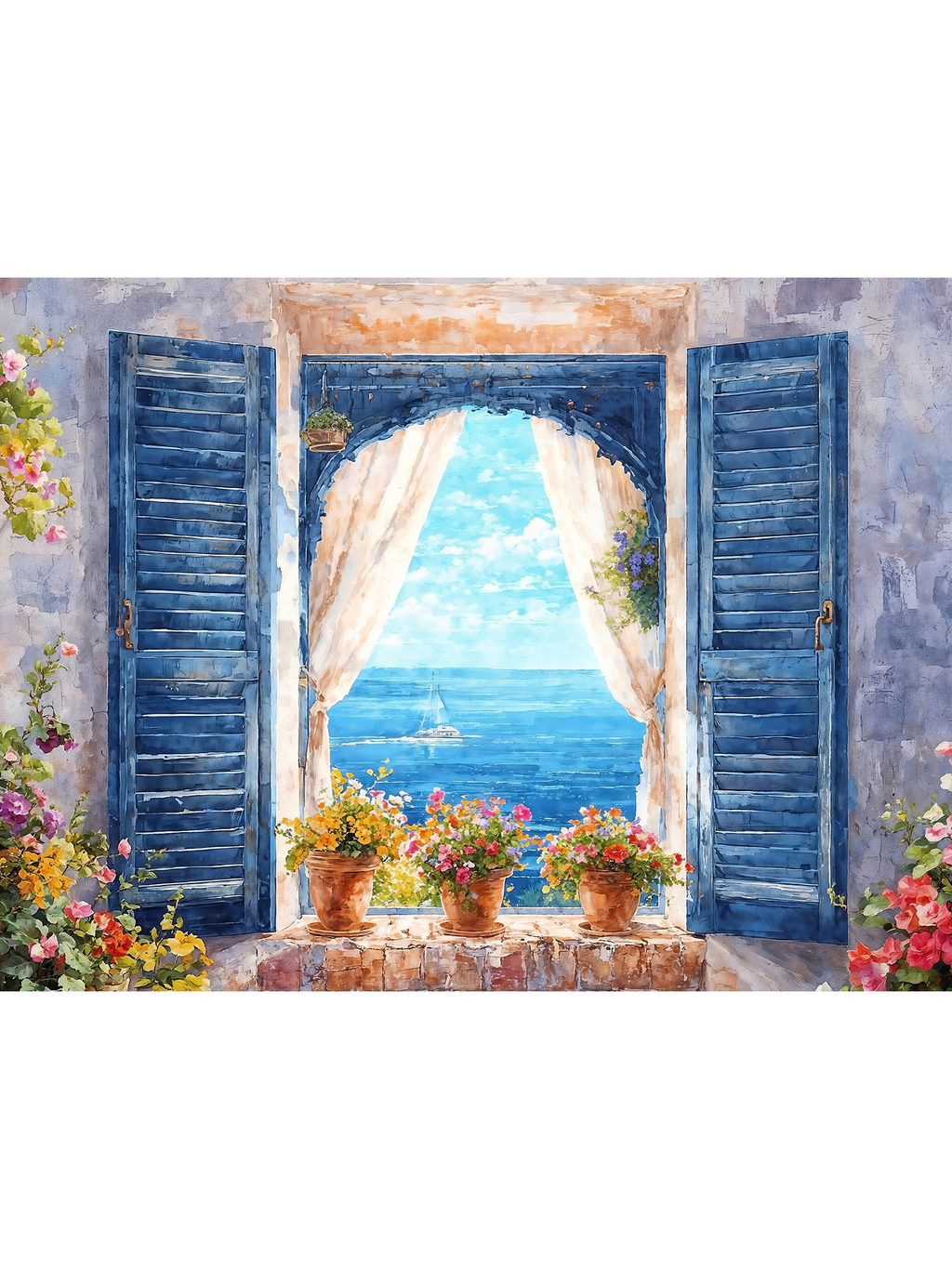 Beyond the Blue Shutters