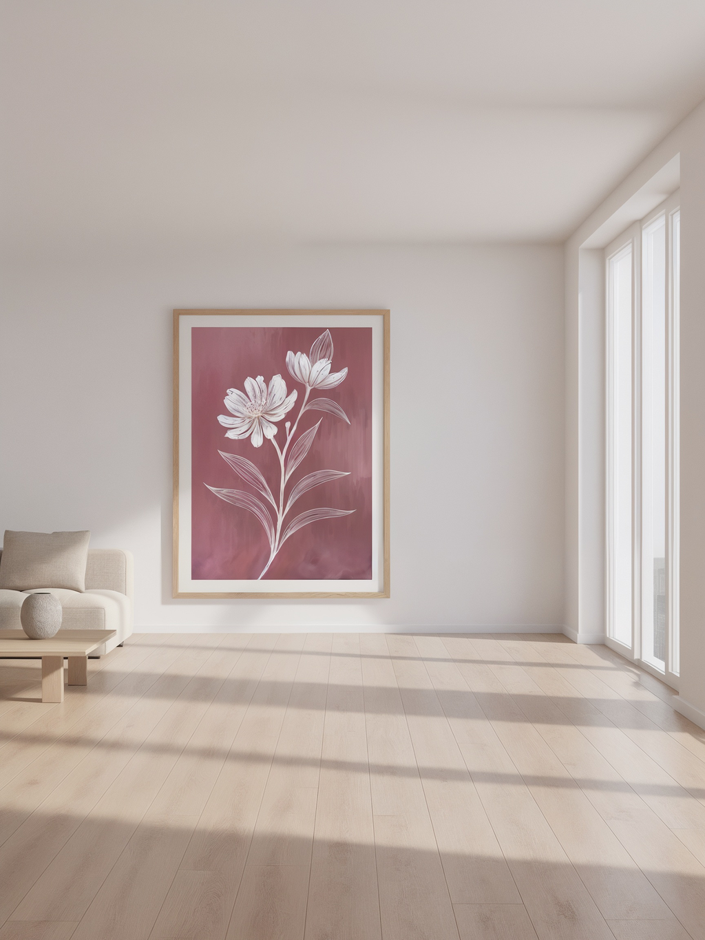 Botanical Blush Flower