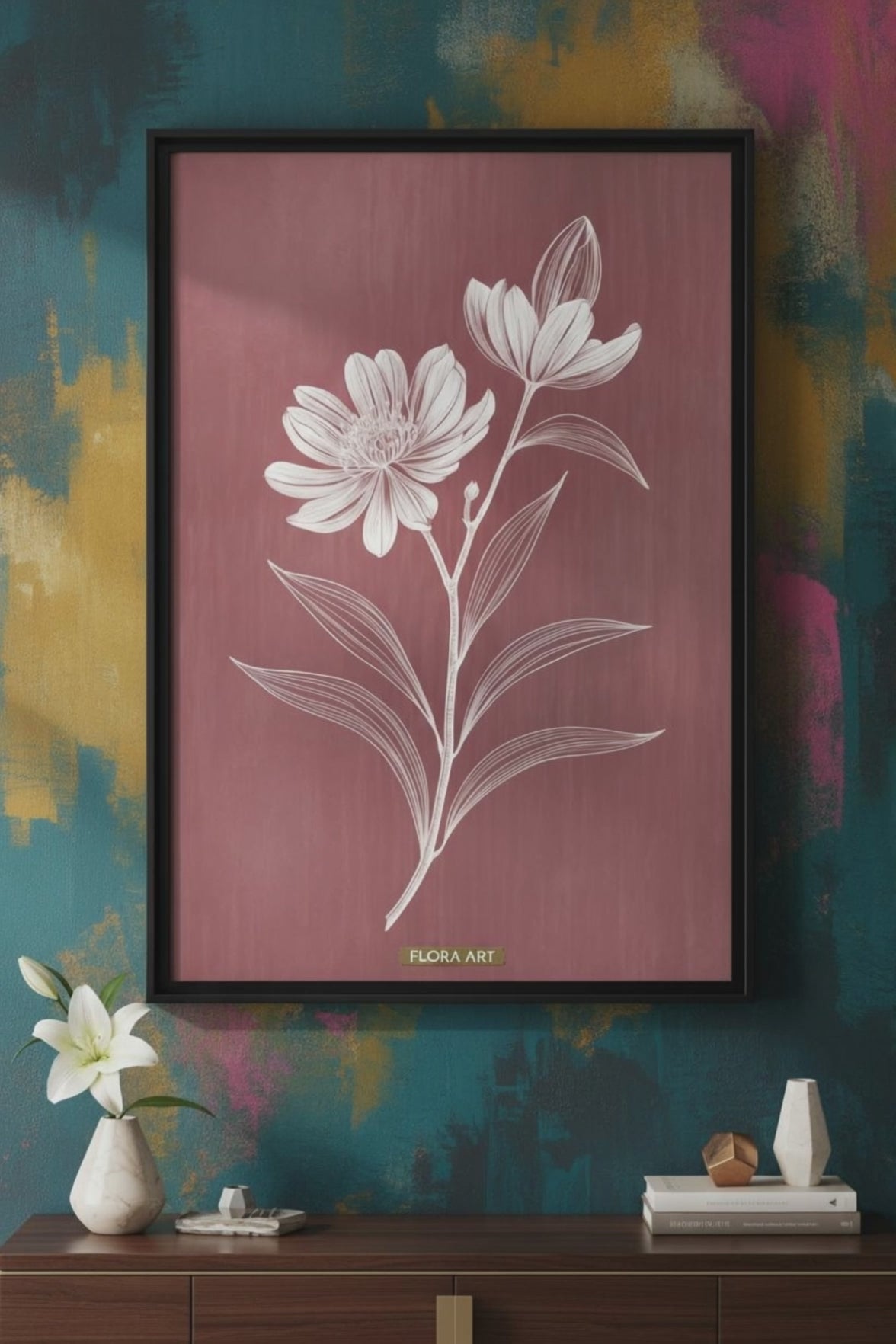 Botanical Blush Flower