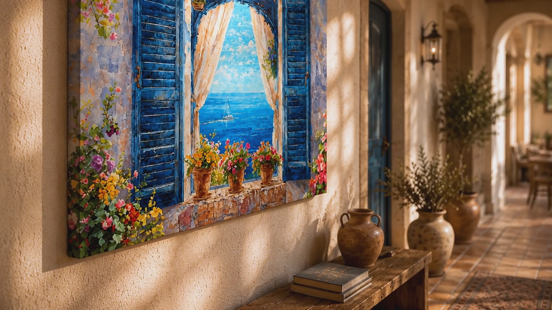 Beyond the Blue Shutters